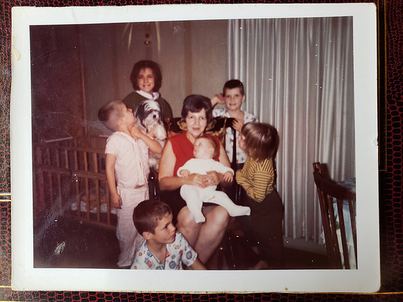 Michigan 1969-with Grandma Anna K Compton Sabo